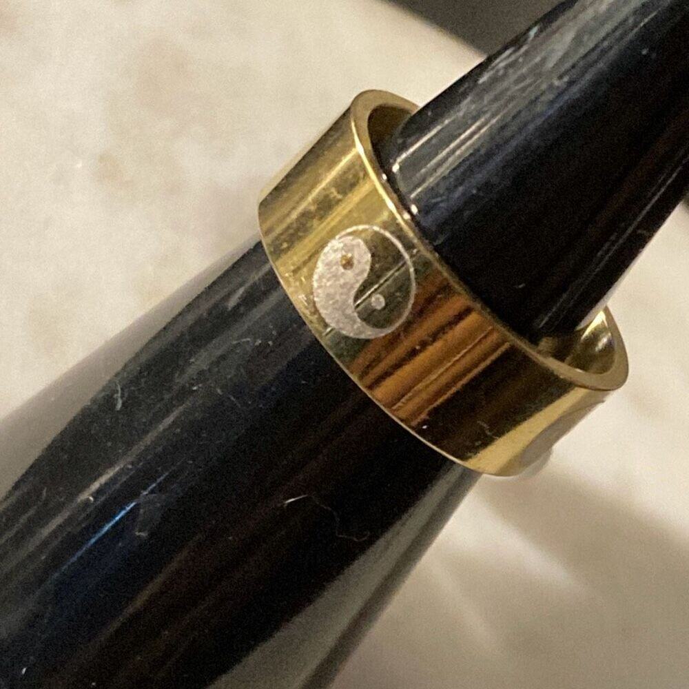 Stainless steel men’s unisex wedding band ring 6